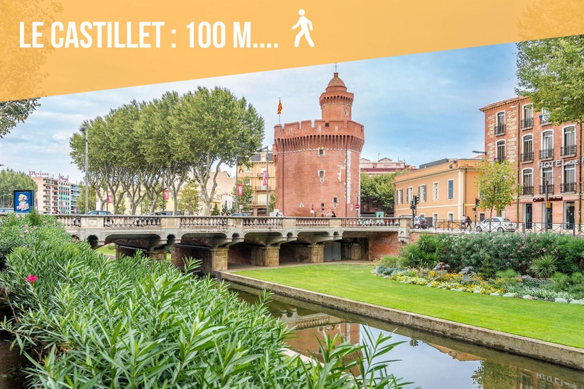 Les Suites Du Castillet Perpignan Eksteriør billede